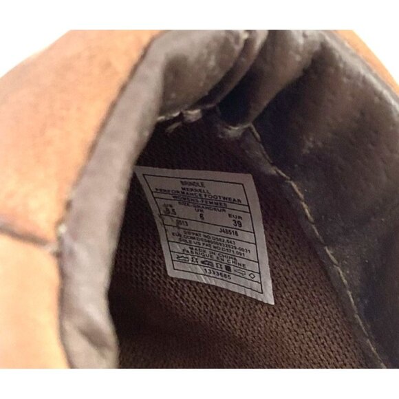 Merrell Luxe Plunge Brown Leather Mule Clog Shoes Women Sz 8.5 - Picture 6 of 7